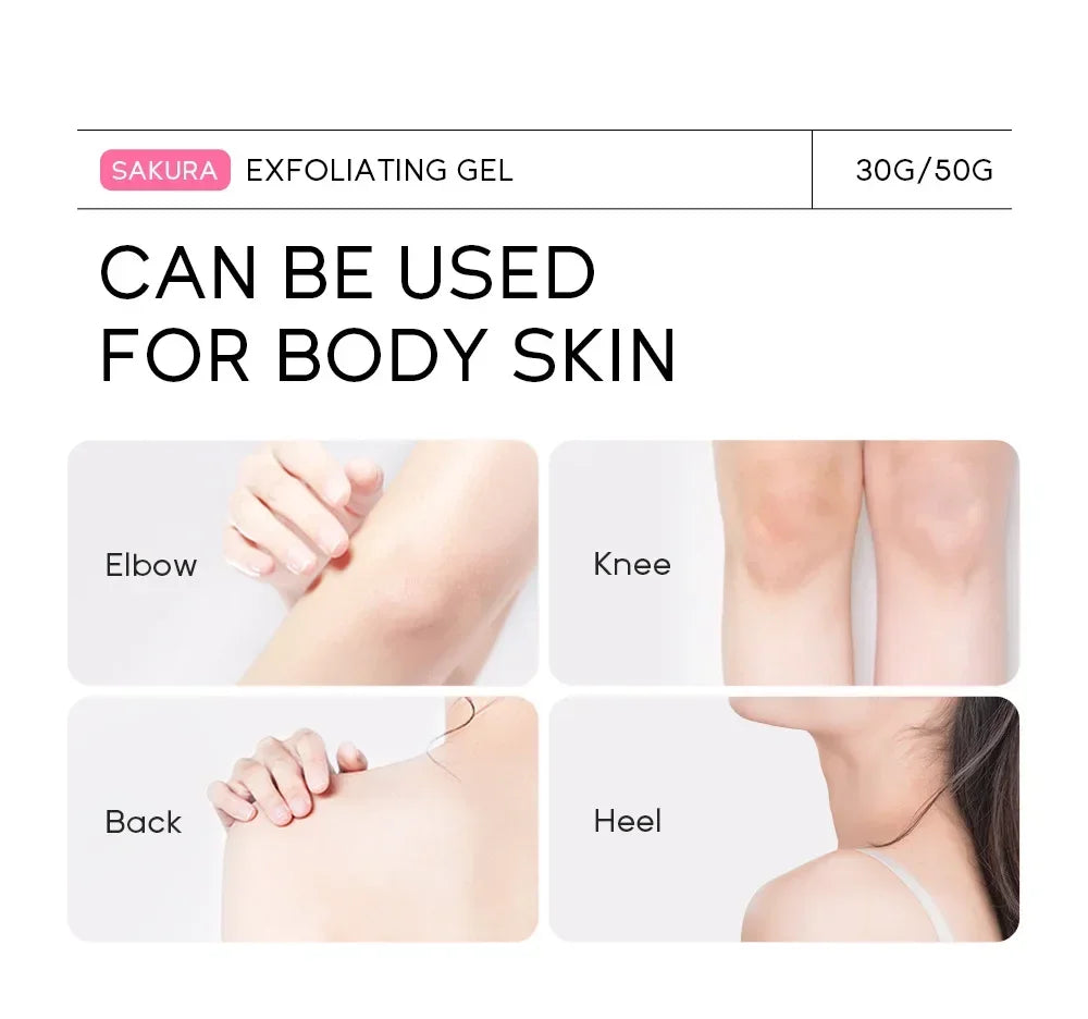 Sakura Exfoliating Peeling Gel – Hydrate & Smooth Skin