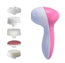 Electric Silicone Facial Brush – Waterproof Skin Massage Cleanser
